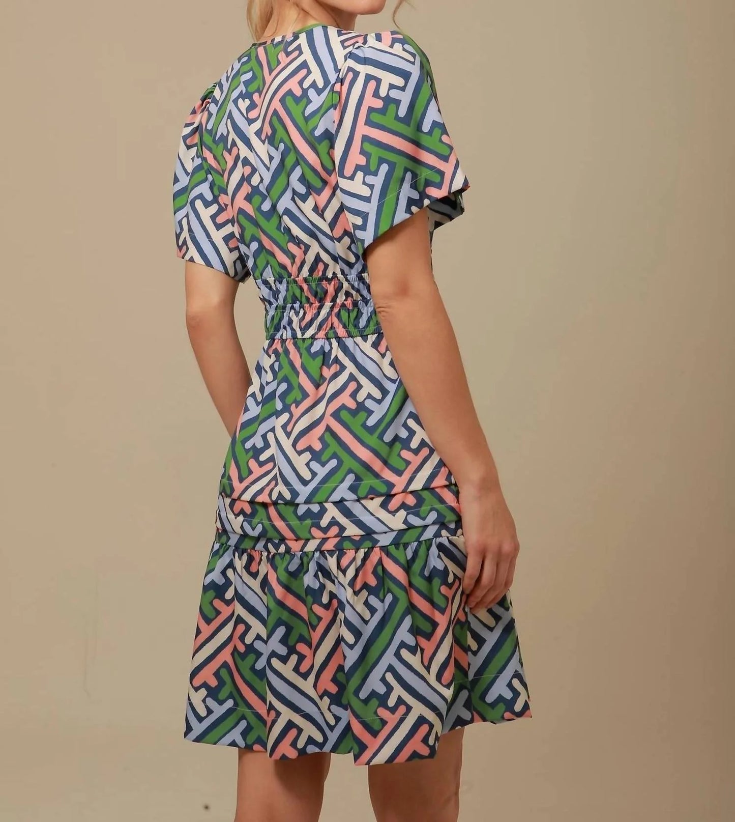 TERESA MINI DRESS - VILLA DI FIORE