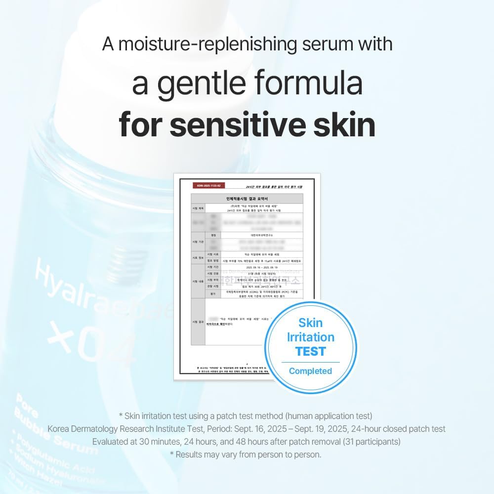 Hyalraebae Pore Bubble Serum
