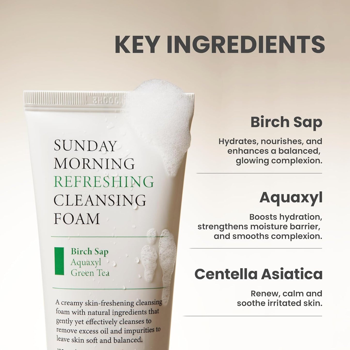 REFRESHING CLEANSING FOAM 120 ML