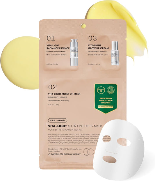 VITA-LIGHT ALL IN ONE 3STEP MASK