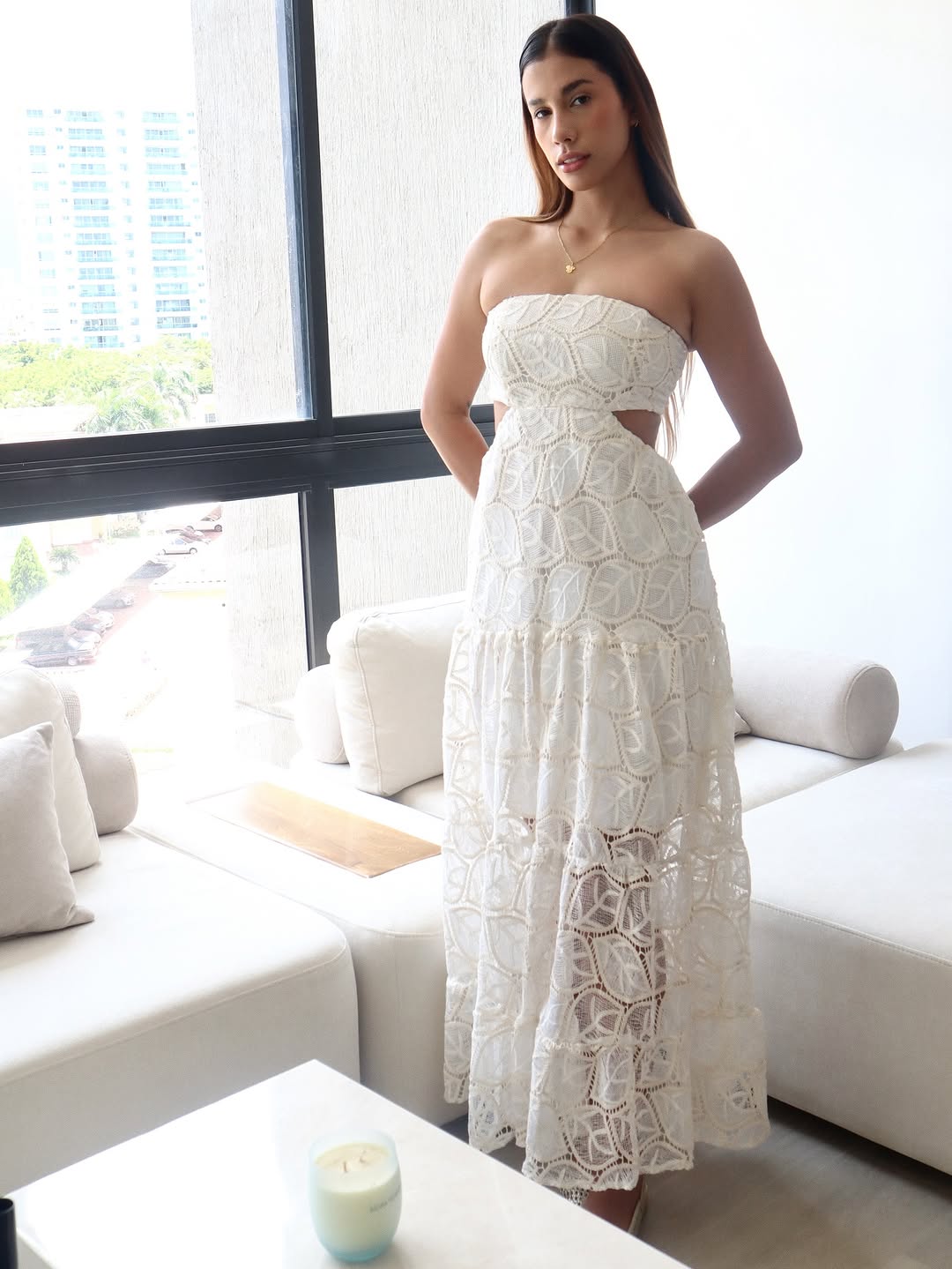 ETHERALCHAMPAGNE DRESS