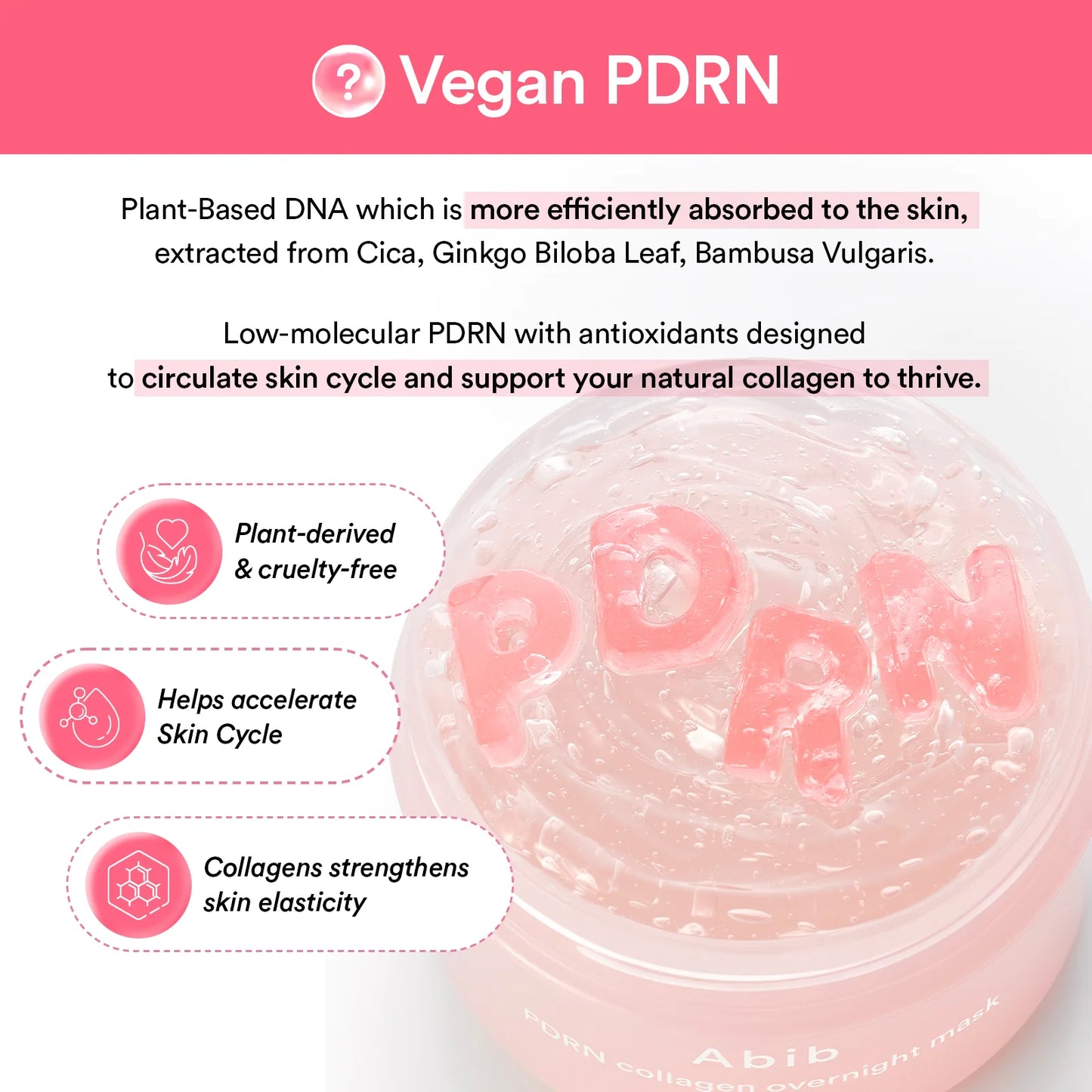PDRN COLLAGEN OVERNIGHT MASK FIRMING JELLY 80ML