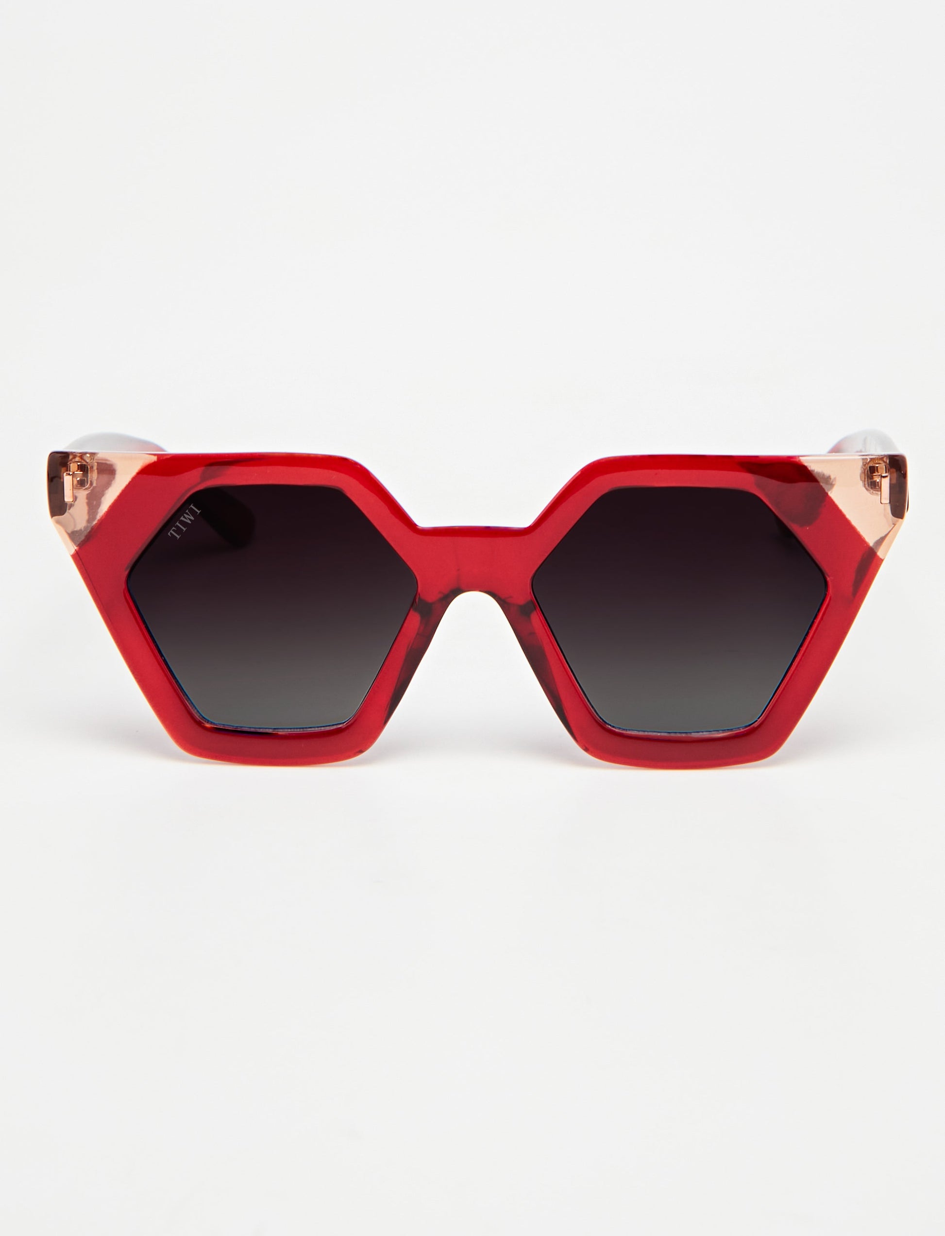 HEXAGON II Sunglasses Available in more colors Shiny Red Pink