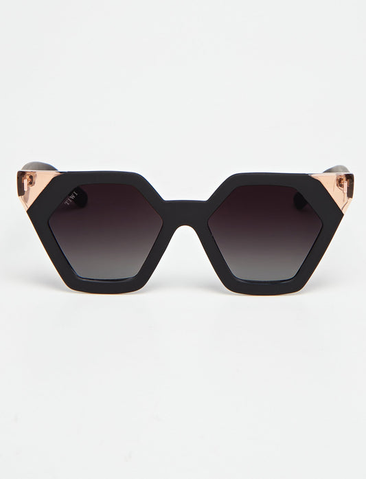 HEXAGON II Sunglasses Available in more colors Rubber Black Pink