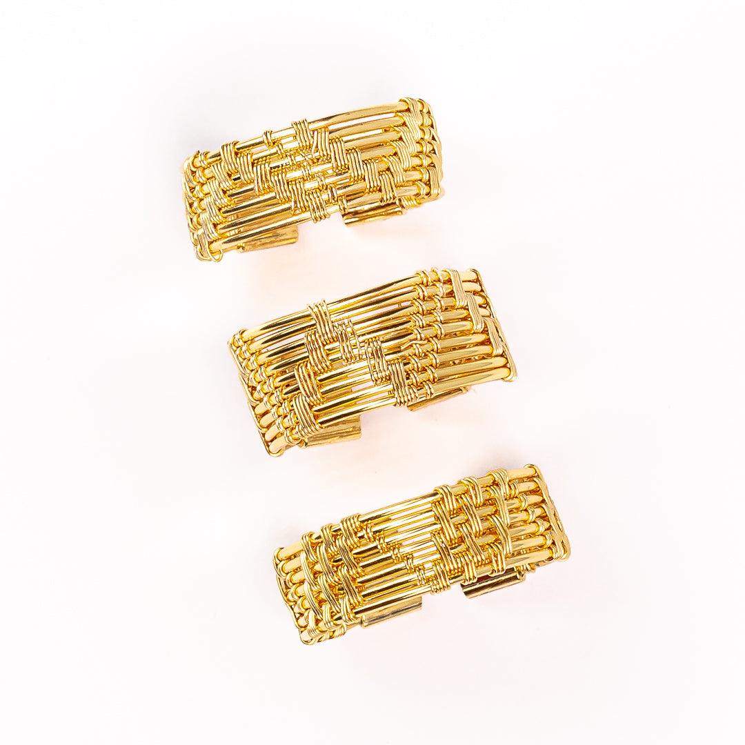 Anillos de bambú Kayla