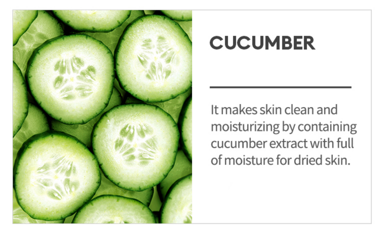 AIRY FIT SHEET MASK CUCUMBER