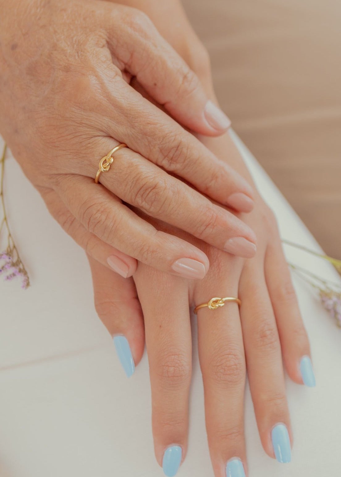 Mother & Daughter Bond Rings Pact