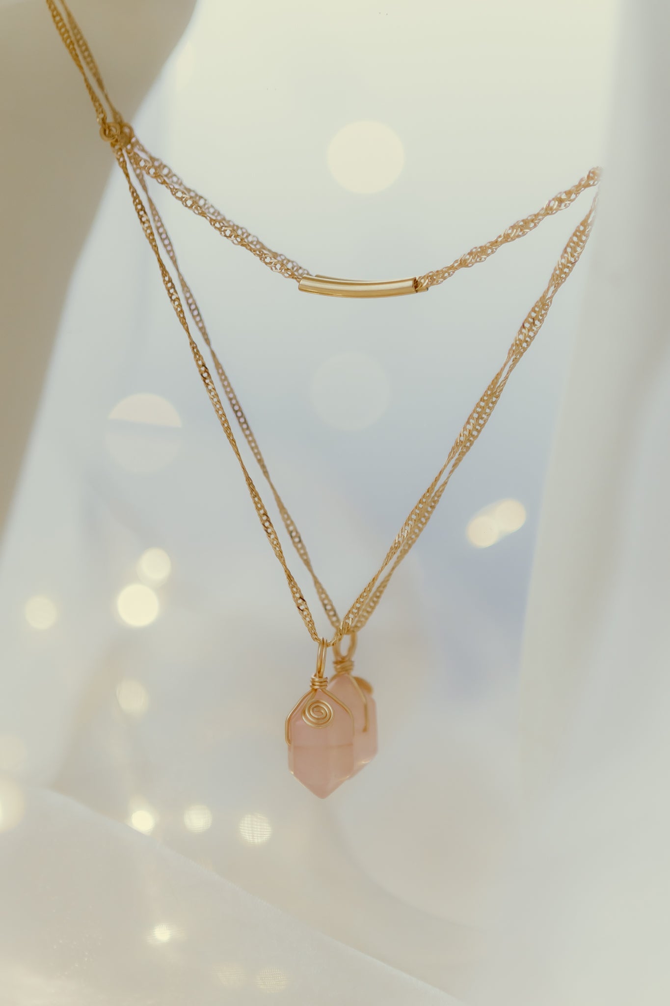 Rose Quartz Necklace