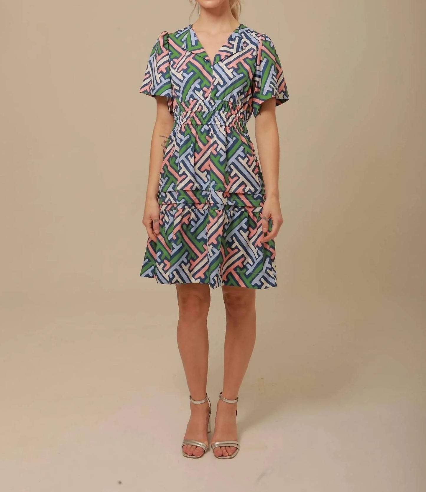 TERESA MINI DRESS - VILLA DI FIORE