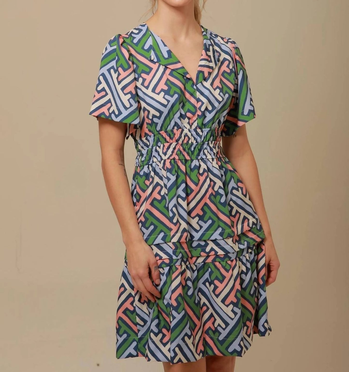 TERESA MINI DRESS - VILLA DI FIORE