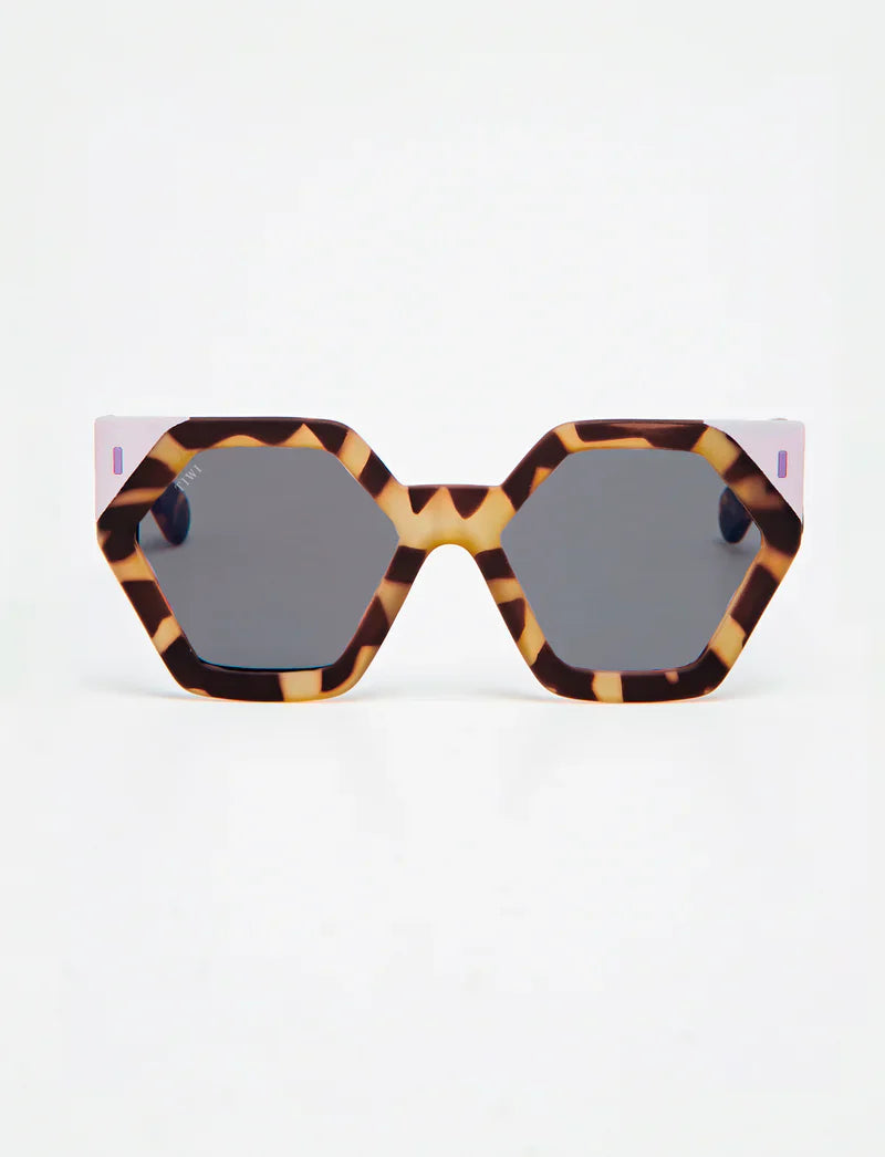 HEXAGON I Sunglasses Available in more colors Rubber Tortoise Violet