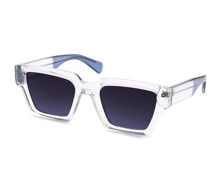 TOKIO Sunglasses Available in more colors Crystal with Smoke gradient lenses