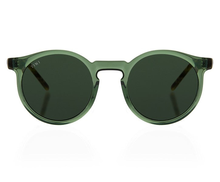 ANTIBES Sunglasses Available in more colors Shiny Green/tortoise tips with Green Lenses