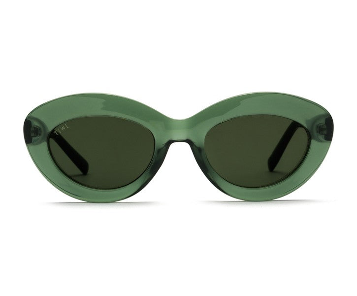 CANNET Sunglasses Available in more colors Shinny Green with Green lenses