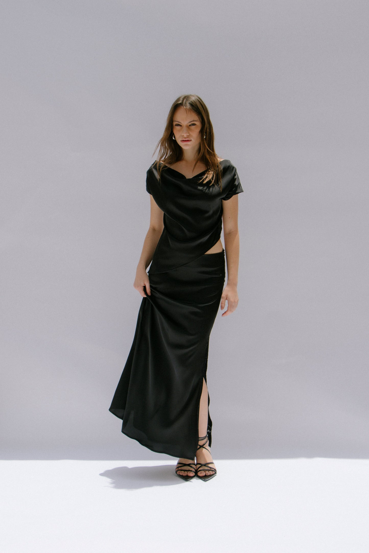 BLUSA JULES - NEGRO