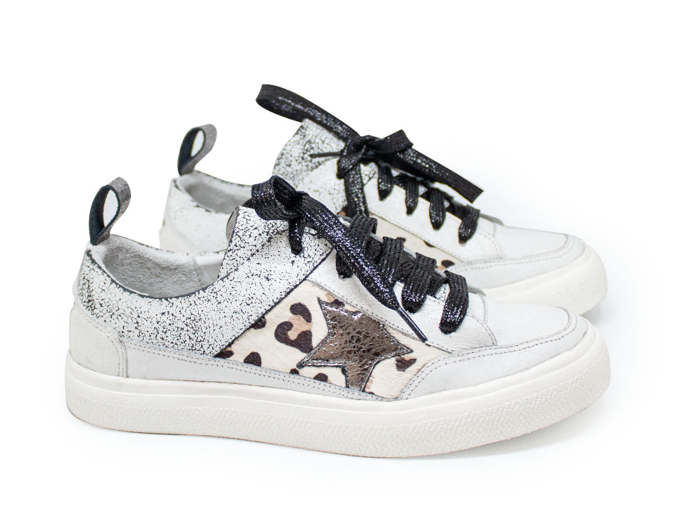 Tenis Plata Blanco