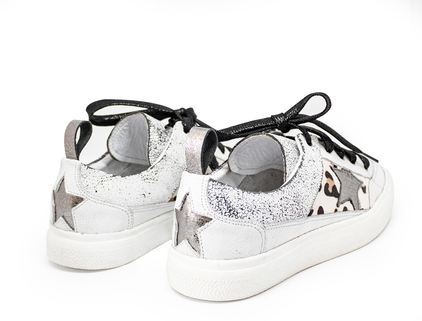 Tenis Plata Blanco