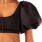 Sanlier Aracely Swimwear Top Black