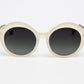 MELVILLE  Available in more colors Shiny Beige with Green Gradient Lenses  