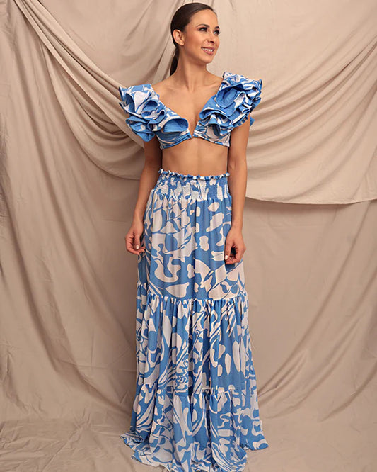 Sky Blue Maxi