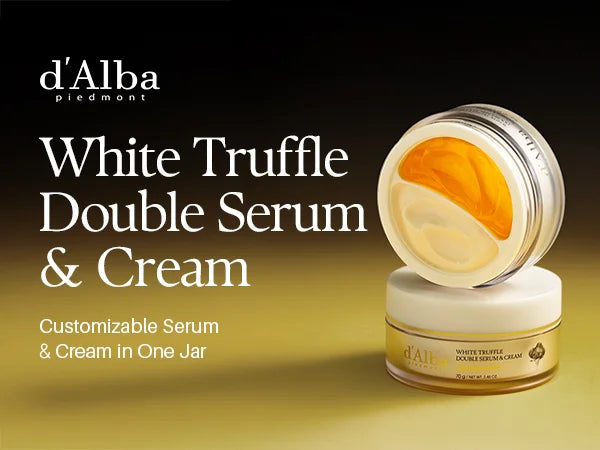 WHITE DOUBLE SERUM & CREAM 70G