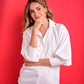 LONG-SLEEVED SHIRT WITH EMBROIDERED MINI HEARTS