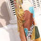 TROPICAL SILK DRESS