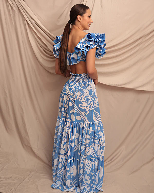 Sky Blue Maxi