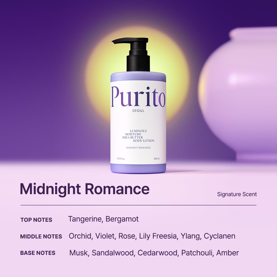 LUMINOUS MOISTURE SHEA BUTTER BODY LOTION MIDNIGHT ROMANCE 300ML
