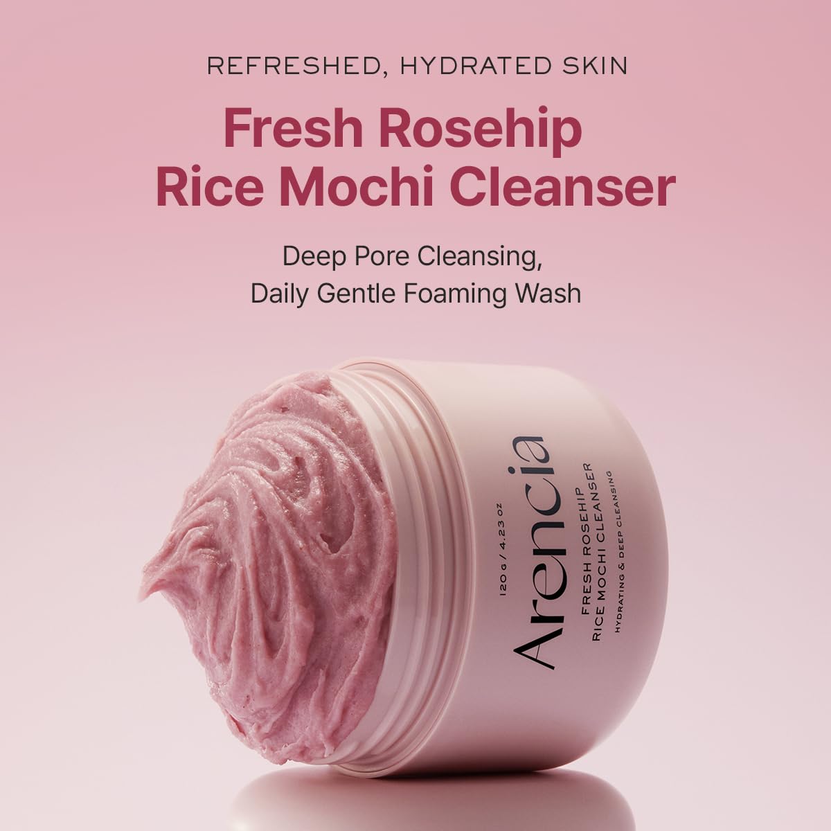 FRESH ROSEHIP RICE MOCHI CLEANSER 120G