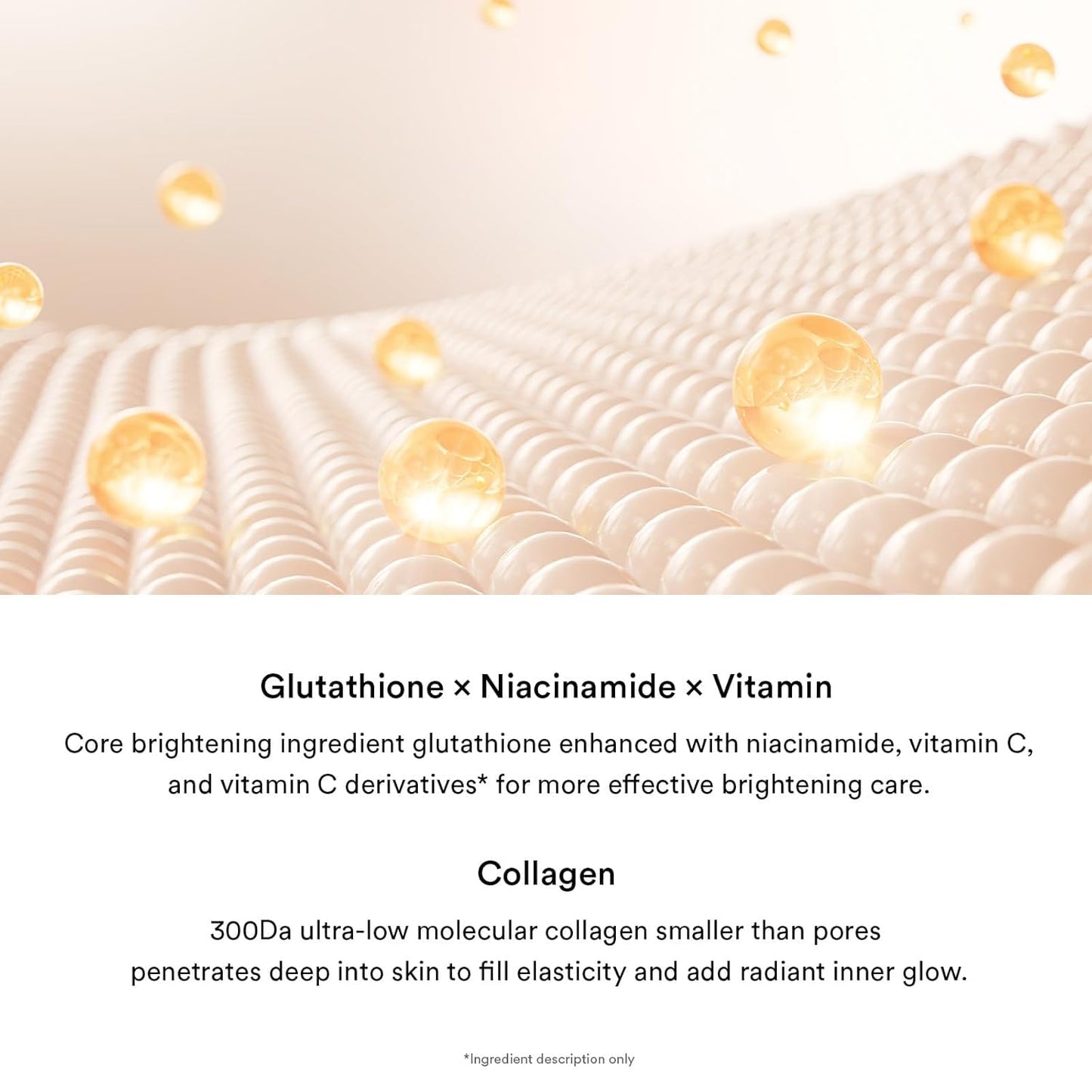 GLOW COLLAGEN MASK GLUTATHIONE FILM (38G*4EA)