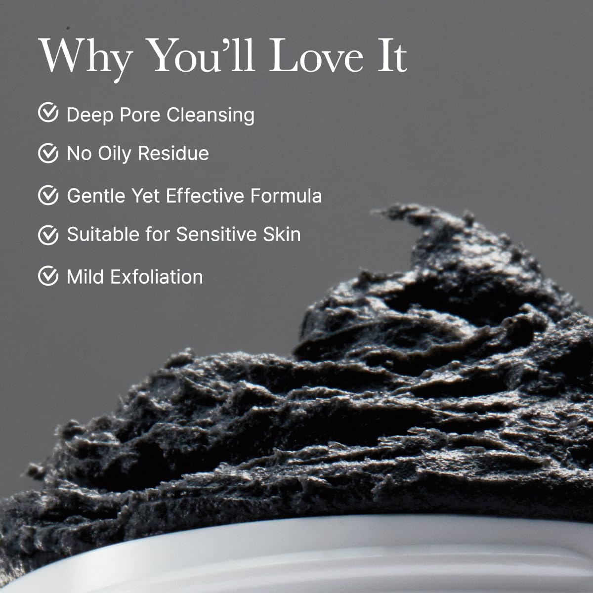 BLACK TEA RICE MOCHI CLEANSER 120G