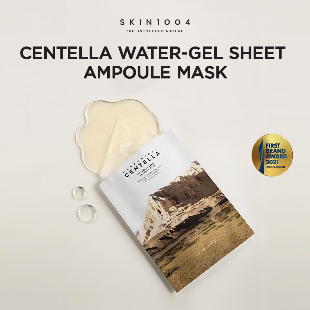 MADAGASCAR CENTELLA WATERGEL SHEET AMPOULE MASK 25ML