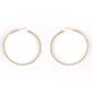 Bamboo Gretta Hoops