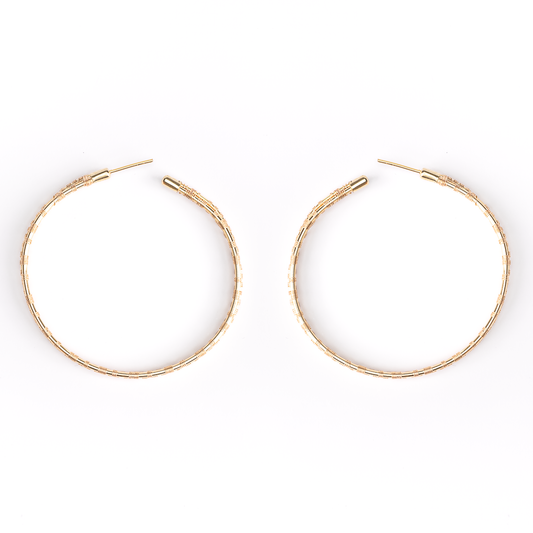 Bamboo Gretta Hoops