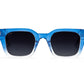 LIO Sunglasses Available in more colors Shiny Gradient Blue with Blue Gradient Lenses  