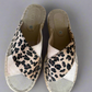 Beige & Leopard Sandal