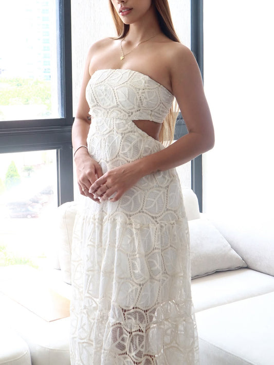 ETHERALCHAMPAGNE DRESS