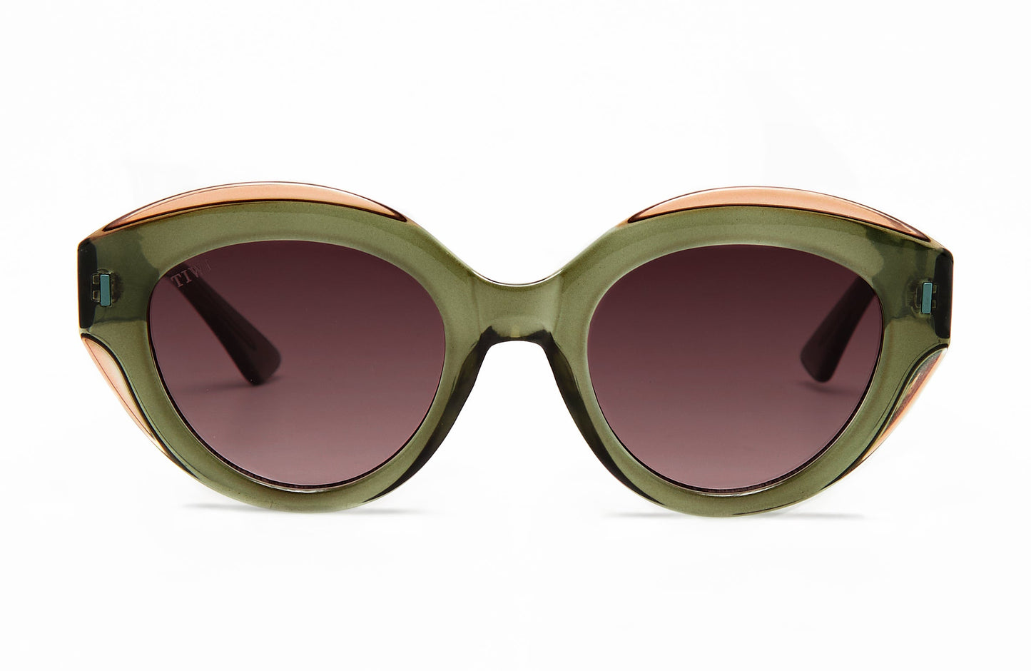 ANNE Sunglasses Available in more colors Shiny Green  