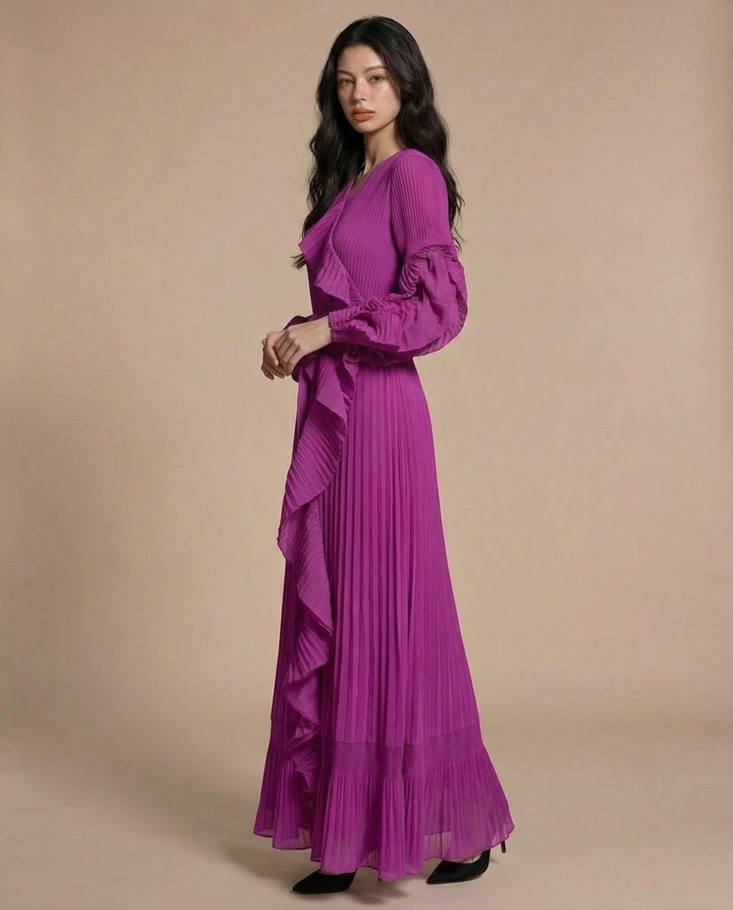 Ruffle Classic Dress