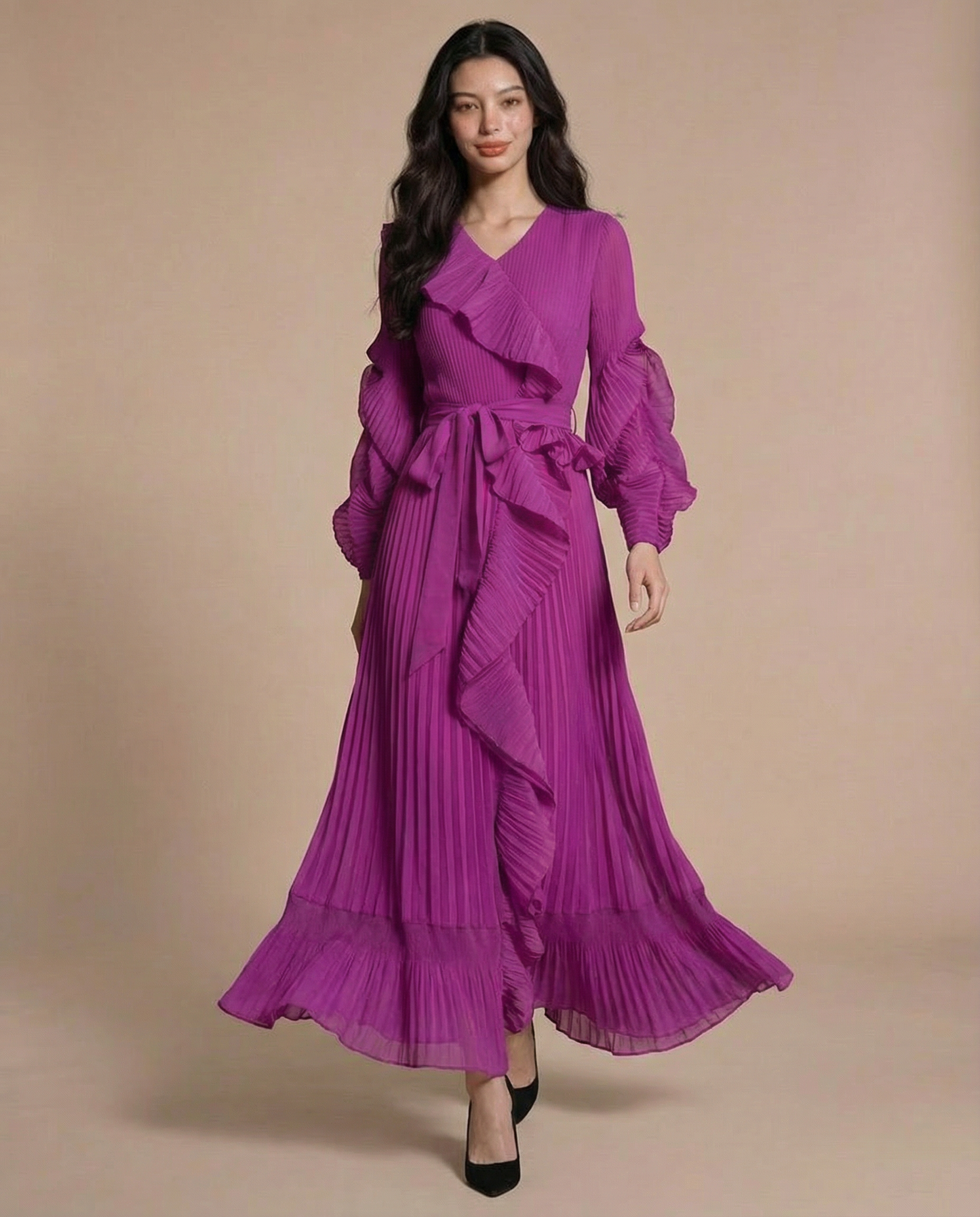 Ruffle Classic Dress