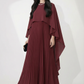 Elegant Cape Dress