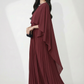 Elegant Cape Dress