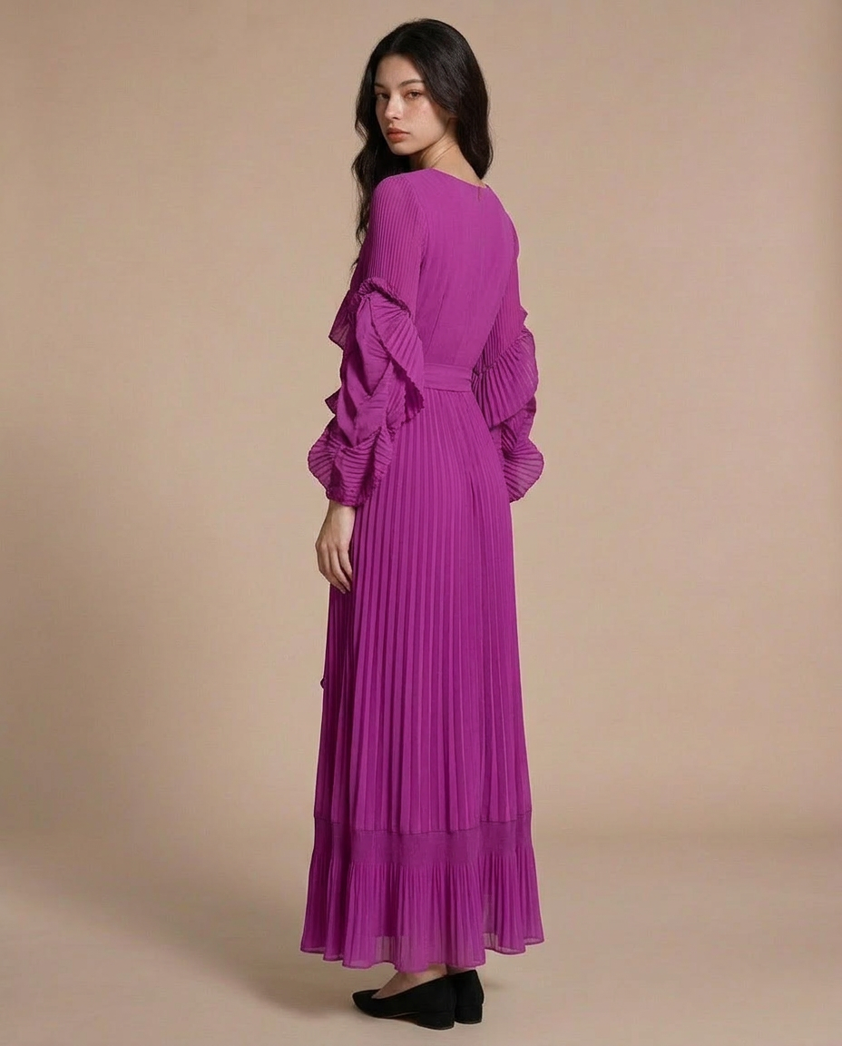 Ruffle Classic Dress