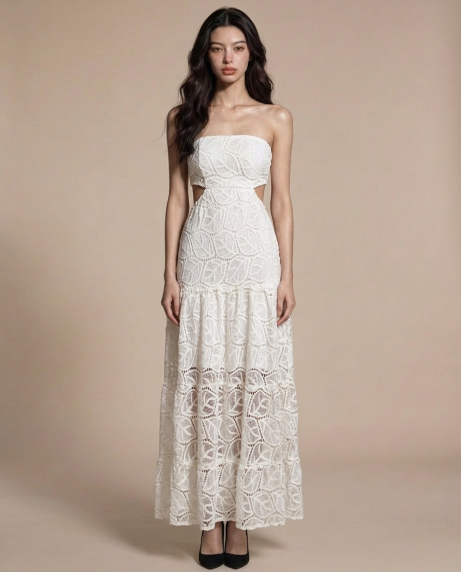 ETHERALCHAMPAGNE DRESS