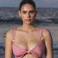 Aire Guajiro Salted Rose Bikini Top