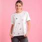 LUCKY ROUND NECK SHORT-SLEEVE T-SHIRT