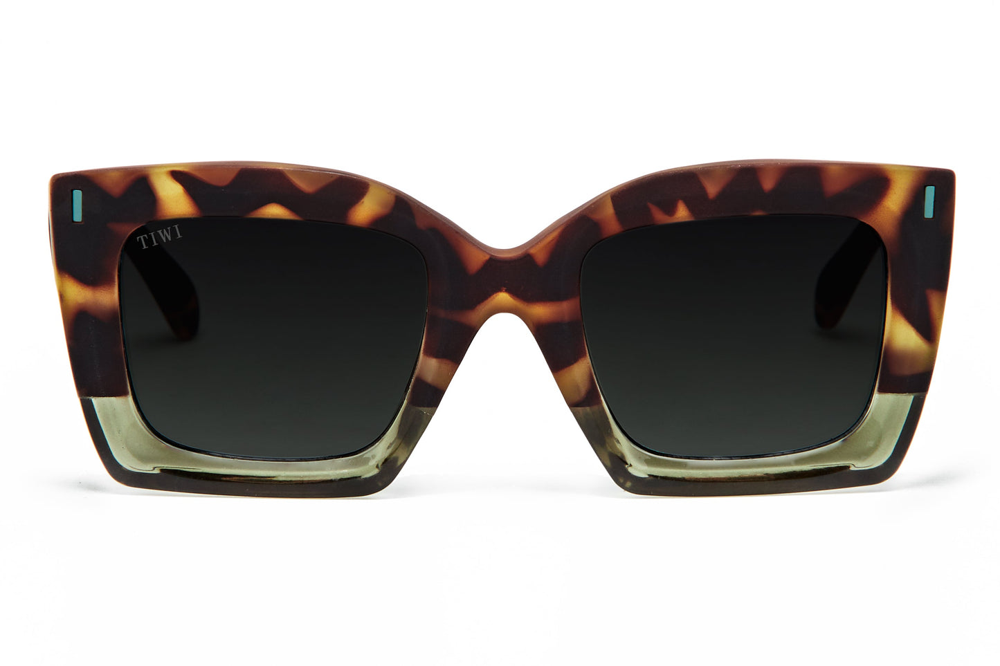 MALI Sunglasses Available in more colors Green Tortoise shiny Green  