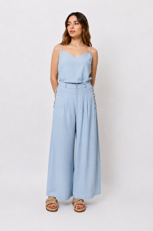 Kumo Pants Blue