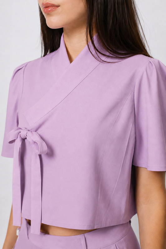 Hana Purple Shirt